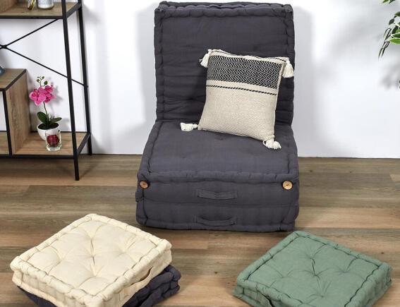 Home Deco Factory Διακοσμητικό Μαξιλάρι Berber  με κρόσσια και διαστάσεις 40x40cm