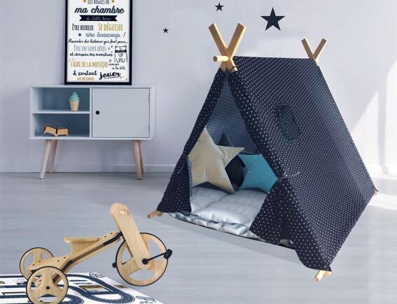 Home Deco Kids Παιδική Σκηνή  με διαστάσεις 105x115x116cm - Blue