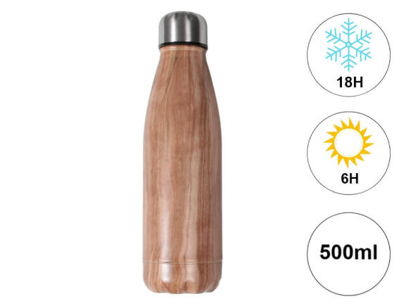 Cook Concept Mπουκάλι Θερμός με θήκη μεταφοράς, χωρητικότητα 500ml και διατήρηση θερμοκρασίας 6h ζεστό / 18h κρύο