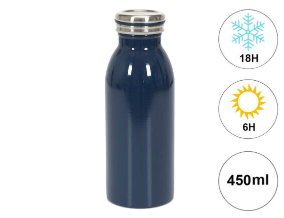 Cook Concept Mπουκάλι Θερμός με χωρητικότητα 450ml και διατήρηση θερμοκρασίας 6h ζεστό / 18h κρύο