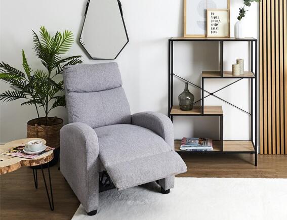 Πολυθρόνα Home Deco Factory με μηχανισμό ανάκλισης και διαστάσεις 67x98x97cm
