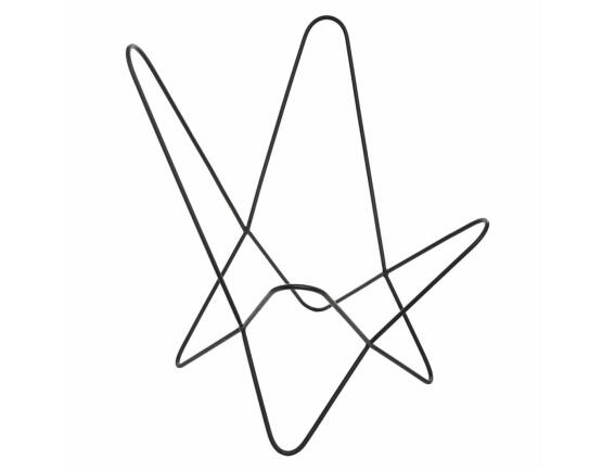 Atmosphera Μεταλλικός σκελετός για καρέκλα Dario με διαστάσεις 74x77x91cm