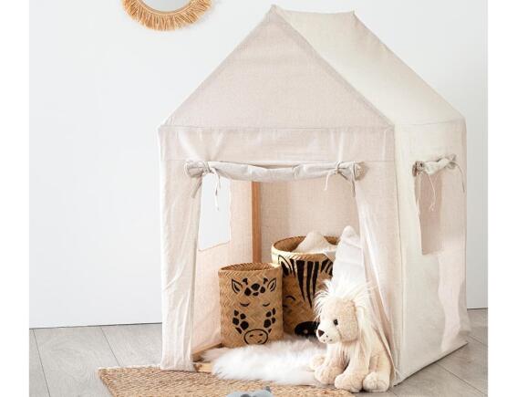 Παιδική Σκηνή Safari Atmosphera με διαστάσεις 77x77x115cm - White