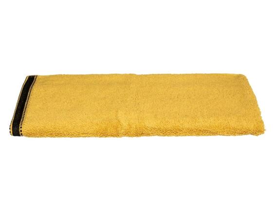 Atmosphera Πετσέτα προσώπου Joia  από Βαμβάκι 550gsm, με διαστάσεις 50x90cm - Mustard yellow