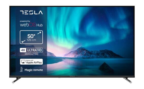 Tesla Τηλεόραση Smart UHD Led 50" Web OS 50E645BUW