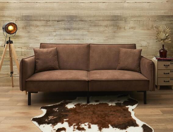 Τριθέσιος Καναπές Κρεβάτι Home Deco Factory με διαστάσεις 198x90x84cm