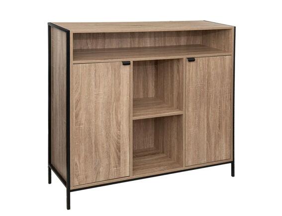 Μπουφές Aliaj 5Five με διαστάσεις 114x37x110cm - Απόχρωση Ξύλου