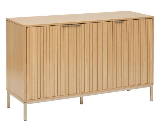 5five Μπουφές Tasso με διαστάσεις 120x40x76cm - Απόχρωση Ξύλου