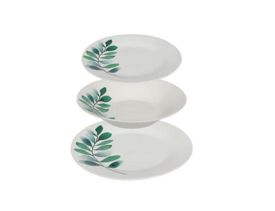 Secret De Gourmet Σετ Πιάτων Vegetal - 18 τεμάχια