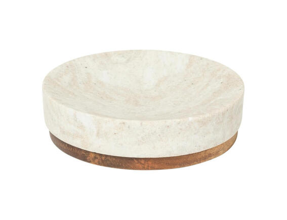 5Five Θήκη για σαπούνι Come με διαστάσεις 10.8x10.8x2.85cm - Beige