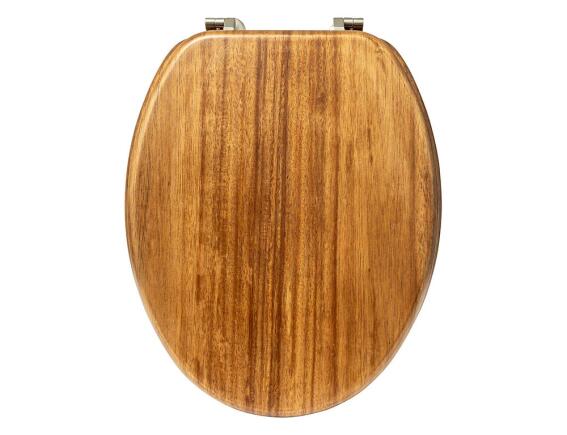 5five Καπάκι Λεκάνης με διαστάσεις 46.5x37.3x6.4cm - Απόχρωση Ξύλου