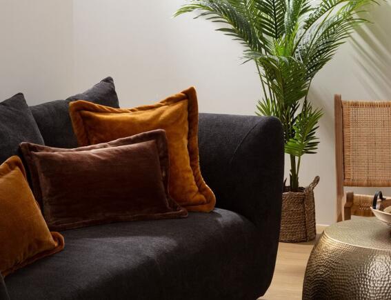 Atmosphera  Διακοσμητικό Μαξιλάρι Cuddly με διαστάσεις 58x38cm - Brown