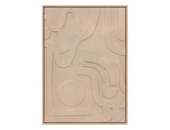 Αtmosphera Διακοσμητικός Πίνακας Azra με διαστάσεις 50x3x70cm