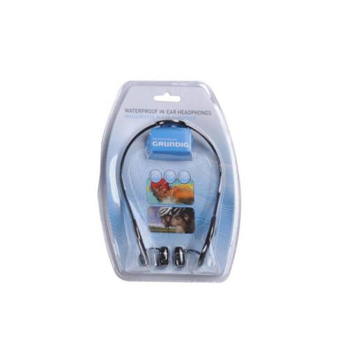 Αδιάβροχα Ενδώτια Ακουστικά Χρώματος Μαύρο Grundig 51606 51606-BLACK