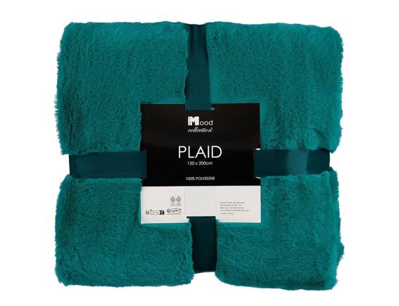 Κουβέρτα Bronte In The Mood Collection με διαστάσεις 200x150cm - Petrol