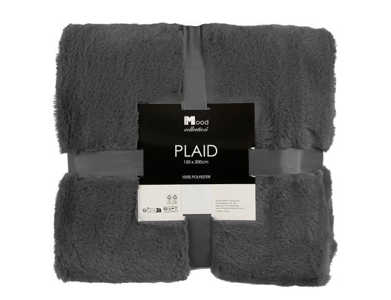 In The Mood Κουβέρτα Bronte  Collection με διαστάσεις 200x150cm - Anthracite