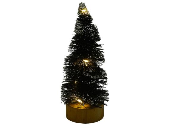 Διακοσμητικό Δέντρο με φωτισμό LED και διαστάσεις 6x6x15cm