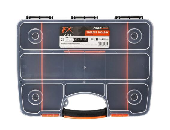 Εργαλειοθήκη για βίδες, με λαβή και διαστάσεις 38.5x29.5x6.5cm