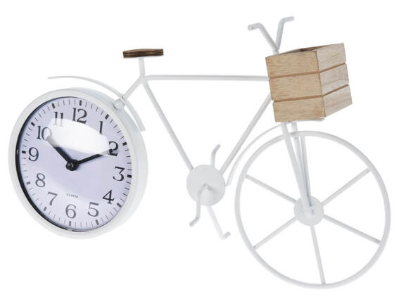 THE NETHERLANDS Επιτραπέζιο ρολόι ποδήλατο, Μεταλλικό, 33.5x8x23.5cm