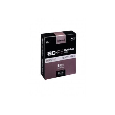 Intenso Blu-Ray 25GB, 2x Speed, Rewritable Blu-Ray Jewel Case 05