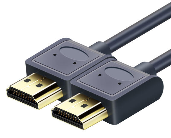 CABLETIME καλώδιο HDMI AV540-USHEAAG με Ethernet slim 4K/60Hz 18 Gbps 1.8m μπλε