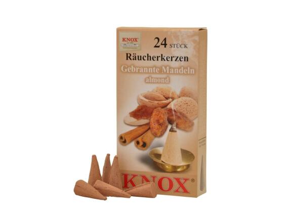 Αρωματικοί Κώνοι Knox με άρωμα Almond - 24 τεμάχια