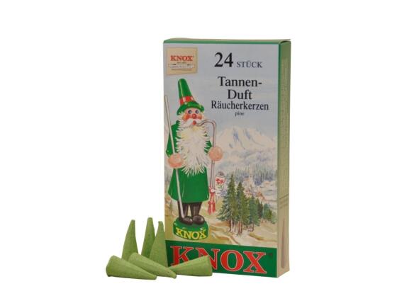 Αρωματικοί Κώνοι Knox με άρωμα Pine - 24 τεμάχια