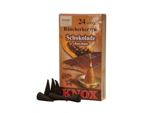 GWG Αρωματικοί Κώνοι Knox με άρωμα Chocolate - 24 τεμάχια