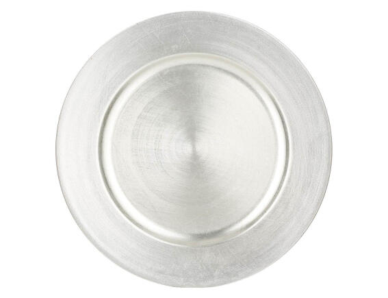Πιατέλα σερβιρίσματος Fééric Lights & Christmas με διάμετρο 33cm - Silver