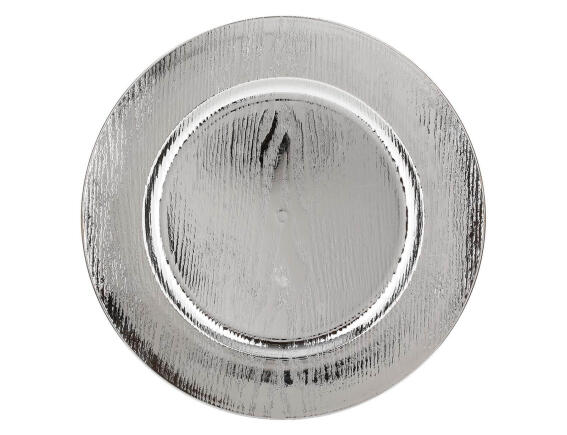 Πιατέλα σερβιρίσματος Fééric Lights & Christmas με διάμετρο 33cm - Silver
