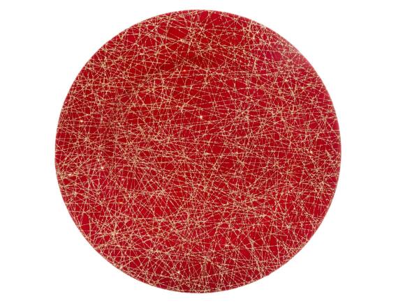 Πιατέλα σερβιρίσματος Fééric Lights & Christmas με διάμετρο 33cm - Red