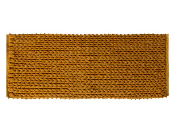 Πατάκι Μπάνιου Colorama 5five με διαστάσεις 120x50cm - Mustard