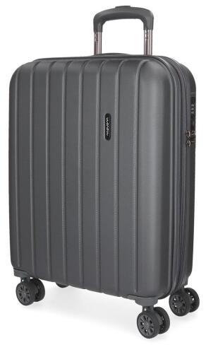 Movom Βαλίτσα καμπίνας 55x40x20cm σειρά Wood Anthracite