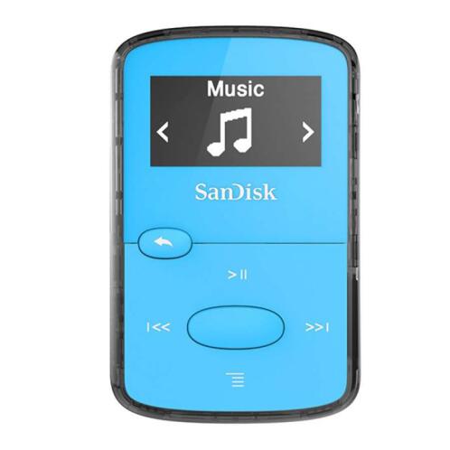 SanDisk Mp3 Player SDMX26-008G-E46B ,Clip JAM Blue