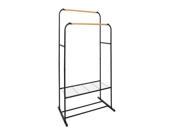 Κρεμάστρα δαπέδου 5five διπλή, με διαστάσεις 82x50.5x153.5cm