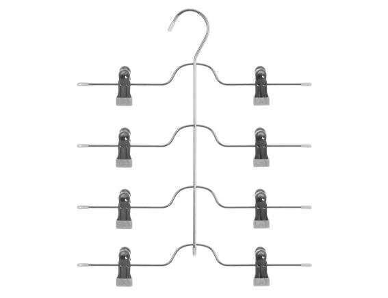 Μεταλλική Κρεμάστρα ρούχων 5five με κλιπ - 4 θέσεων