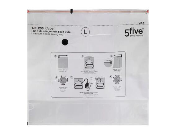 Σετ Σακούλες Αποθήκευσης Κενού Αέρος 5five με διαστάσεις 104x98.5x1.8cm - 2 τεμάχια