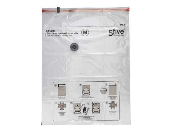 Σακούλα Αποθήκευσης Κενού Αέρος 5five με διαστάσεις 80x60x1.8cm