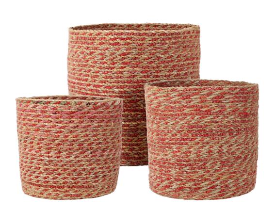 Σετ διακοσμητικά καλάθια σε διαφορετικά μεγέθη - 3 τεμάχια