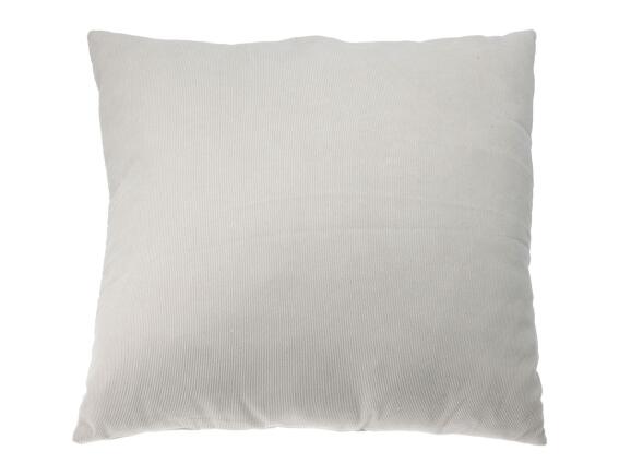 Διακοσμητικό Μαξιλάρι με πλέξη ριμπ και διαστάσεις 45x45cm - Off White