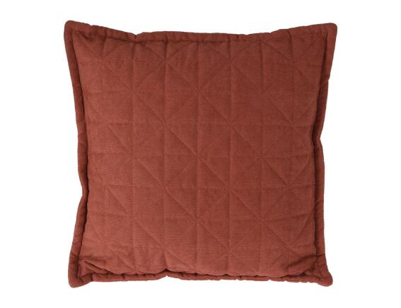 Διακοσμητικό Μαξιλάρι με πλέξη ριμπ και διαστάσεις 45x45cm - Tabac