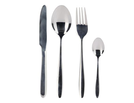 Σετ Μαχαιροπίρουνα Excellent Houseware σε ασημί απόχρωση - 24 τεμάχια