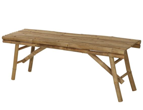 Πτυσσόμενο Παγκάκι από Ξύλο Bamboo, με διαστάσεις 118x38x44cm