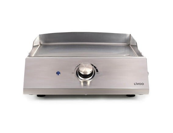 Ηλεκτρική Ψησταριά plancha Livoo DOC292 με ισχύ 2800W, ρυθμιζόμενο θερμοστάτη και επιφάνεια ψησίματος 43x35cm