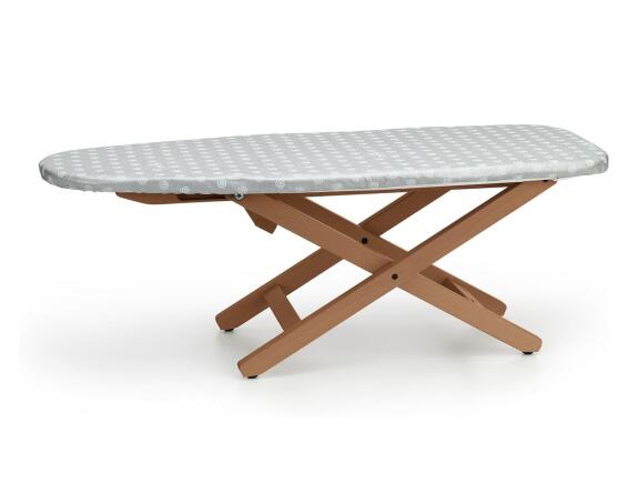 Ξύλινη Επιτραπέζια Σιδερώστρα Minystiro ARiT με ρυθμιζόμενο ύψος και διαστάσεις 81x33x30cm - Cherry Wood