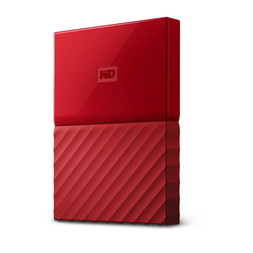 Western Digital Εξωτερικός Σκληρός Δίσκος My Passport 1TB RED