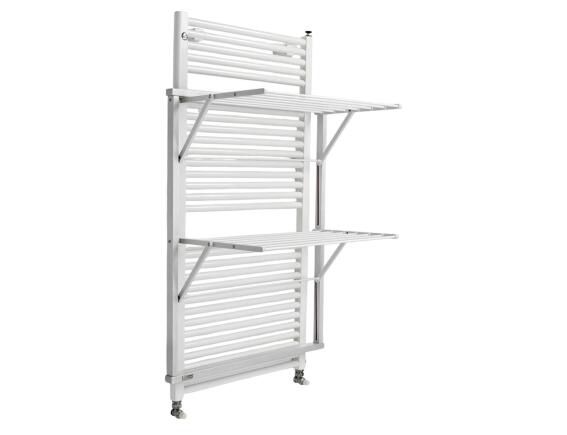 Απλώστρα Klaus ARiT για Καλοριφέρ μπάνιου από ξύλο, με συνολική επιφάνεια απλώματος 10m και διαστάσεις 68x45x89cm - White