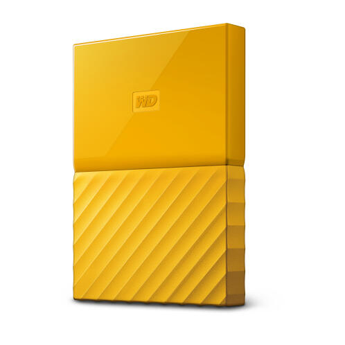 Western Digital Εξωτερικός Σκληρός Δίσκος My Passport 2TB YELLOW