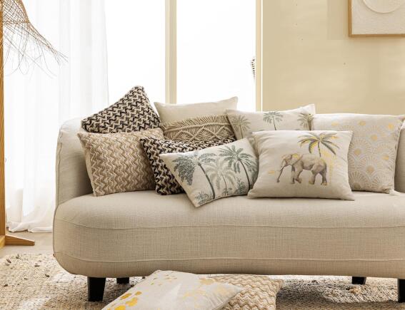 Διακοσμητικό Μαξιλάρι Palmea Douceur d'intérieur με διαστάσεις 30x50cm - Green