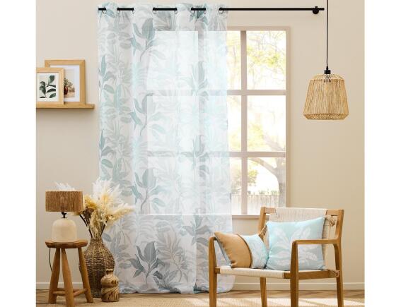 Κουρτίνα Χαμηλής Σκίασης Hera Douceur d'intérieur με τρουκς και διαστάσεις 140x240cm